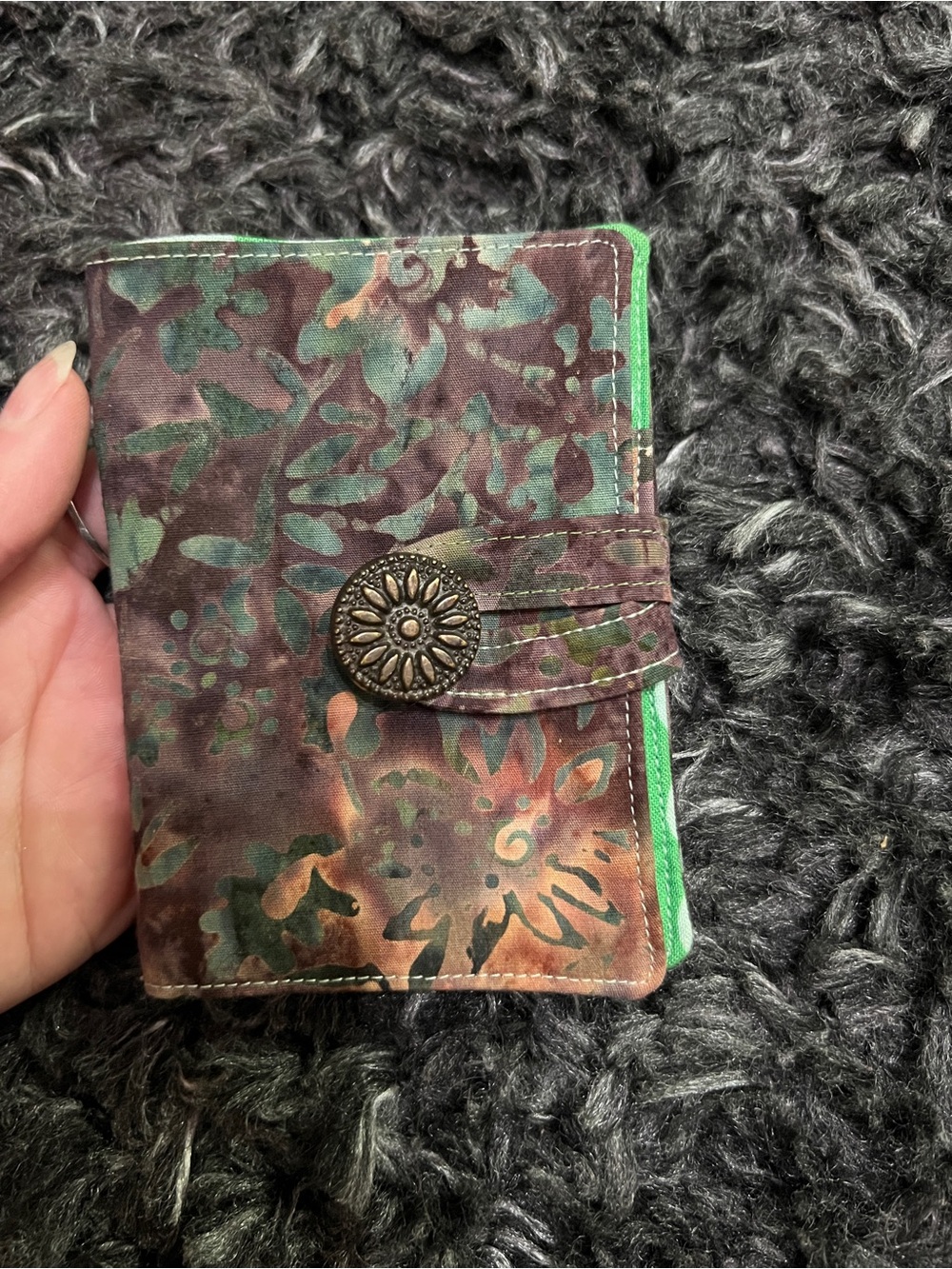Handmade Wax Dyed Wallet